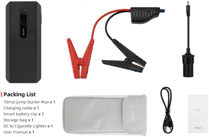 Купить Пуско-зарядное устройство 70mai Jump Starter Max.