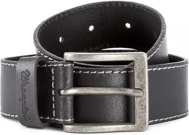 Ремень Wrangler W0081US01 Stitched Belt мужской, цвет чёрный, размер 85 — купить в интернет-магазине ОНЛАЙН ТРЕЙД.РУ