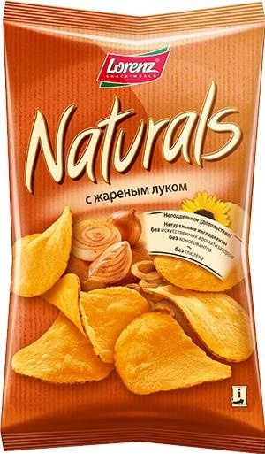 Чипсы Lorenz Naturals карт.с жар.лук 100г (5905187113008)