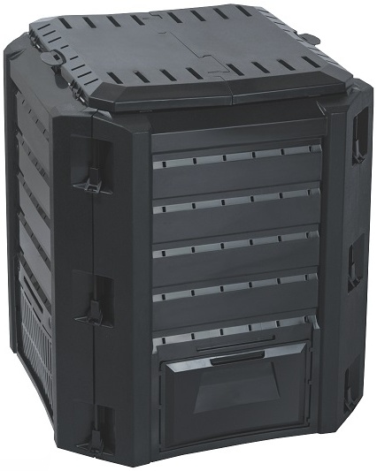 Компостер Prosperplast Compogreen 380 л черный IKST380C-S411 — купить по низкой цене в интернет-магазине ОНЛАЙН ТРЕЙД.РУ
