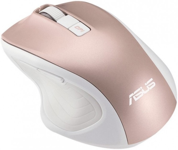 Мышь Asus MW202 белый/розовый, оптическая (4000 dpi), беспроводная (90XB066N-BMU010) — купить в интернет-магазине ОНЛАЙН ТРЕЙД.РУ