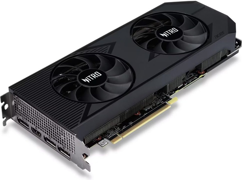 Видеокарта ACER Radeon RX 7600 XT NITRO OC 16G DP.Z3LWW.P02 - низкая цена, доставка или самовывоз по Твери. Видеокарта Асер Radeon RX 7600 XT NITRO OC 16G купить в интернет магазине ОНЛАЙН ТРЕЙД.РУ.