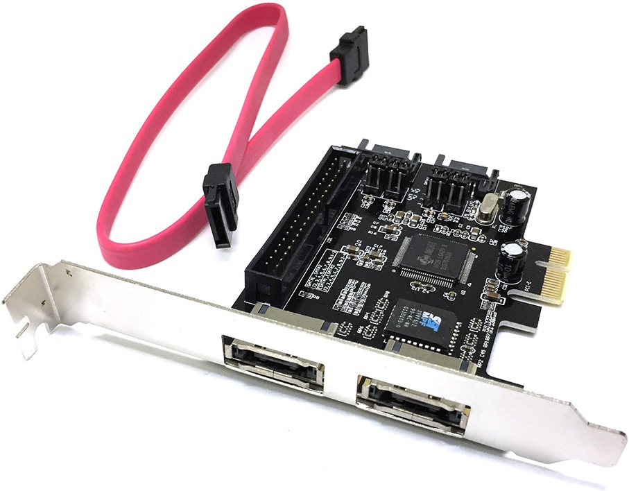 Адаптер PCI-E Espada PCIE005 SATA2/eSata/IDE, RAID- купить по выгодной цене в интернет-магазине ОНЛАЙН ТРЕЙД.РУ Йошкар-Ола