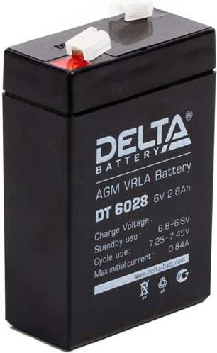 Аккумулятор DELTA BATTERY DT 6028 — купить в интернет-магазине ОНЛАЙН ТРЕЙД.РУ