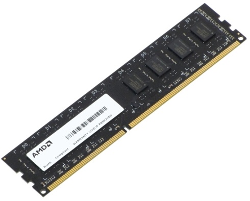 Оперативная память AMD DDR3 4Gb 1333MHz pc-10660 (R334G1339U1S-UO) оем- купить в интернет-магазине ОНЛАЙН ТРЕЙД.РУ в Владимире.