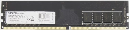 Оперативная память AMD DDR4 8Gb 2400MHz pc-19200 (R748G2400U2S-U) — купить в интернет-магазине ОНЛАЙН ТРЕЙД.РУ