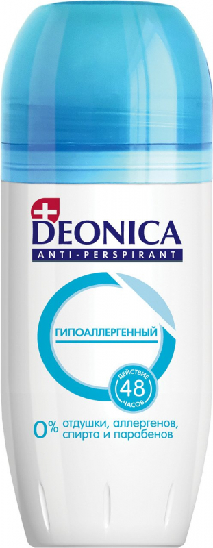 Антиперспирант роликовый DEONICA Гипоаллергенный, 50 мл —  в .