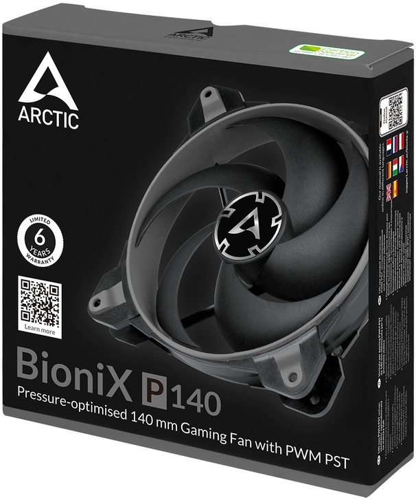 Вентиляторы Bionix p140. Arctic 140. Arctic Cooling acfan00159a.