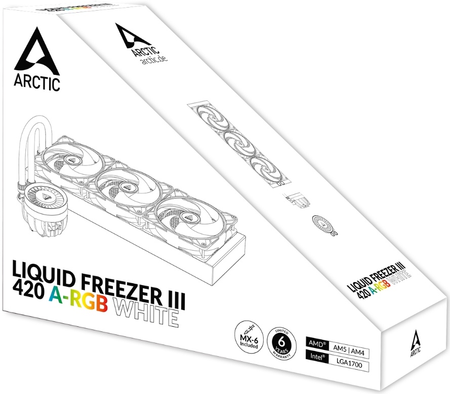 Liquid freezer iii 420 a rgb