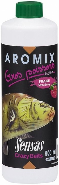 Ароматизатор Sensas AROMIX BIG FISH Strawberry 0.5л RS-15321 — купить по низкой цене в интернет-магазине ОНЛАЙН ТРЕЙД.РУ