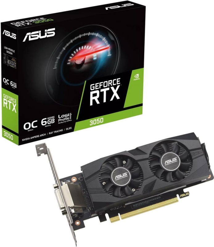 Видеокарта ASUS GeForce RTX 3050 LP BRK OC Edition 6GB RTX3050-O6G-LP ...