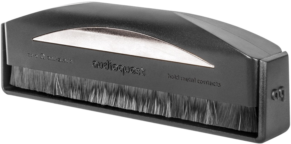 Щетка антистатическая Audioquest Anti-static Record Brush, серебристый ...