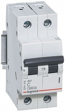 Автоматический выключатель Legrand RX3 32А 2P (C) 4,5kA, 419700 — купить в интернет-магазине ОНЛАЙН ТРЕЙД.РУ