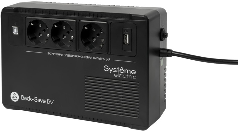 ИБП Back-Save BV Systeme Electric 600 ВА BVSE600RS- купить по низкой цене в интернет-магазине ОНЛАЙН ТРЕЙД.РУ Казани