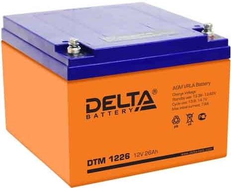 Аккумуляторная батарея для ИБП DELTA BATTERY DTM 1226 — купить по низкой цене в интернет-магазине ОНЛАЙН ТРЕЙД.РУ