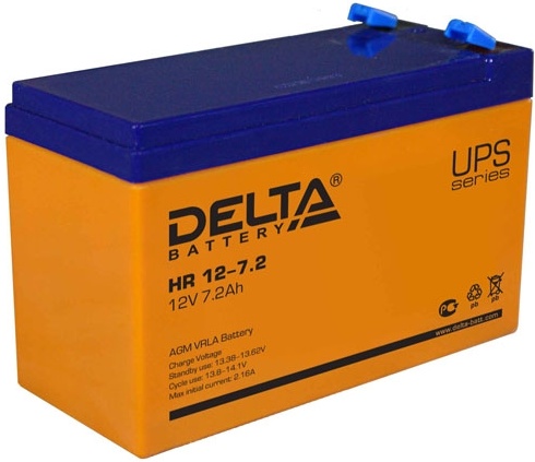 Аккумуляторная батарея для ИБП DELTA BATTERY HR 12-7.2 — купить в интернет-магазине ОНЛАЙН ТРЕЙД.РУ