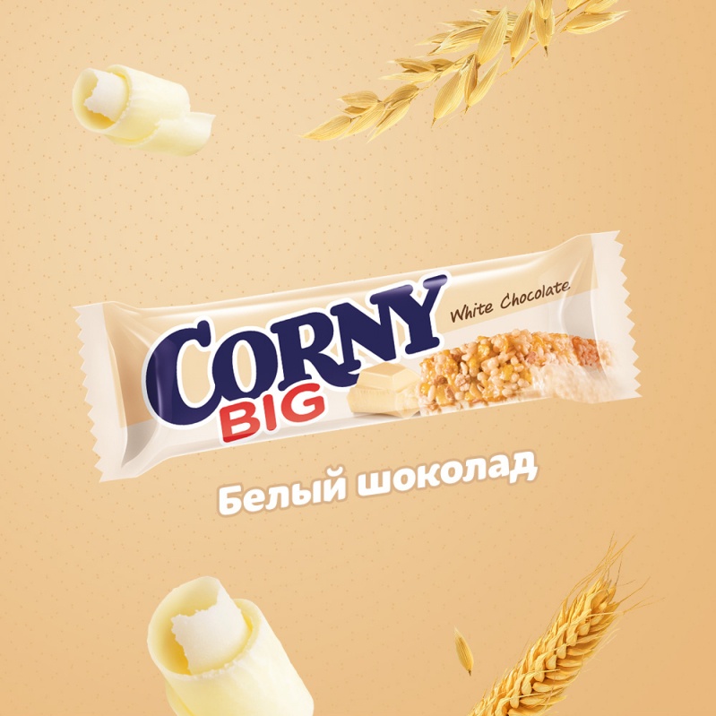 Злаковый батончик corny big Blueberry с черникой, 40 г