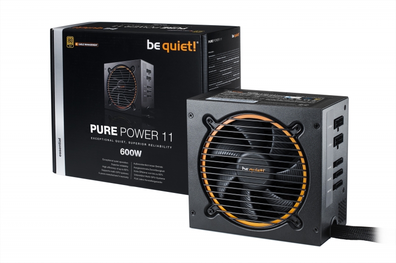 Блок питания be quiet! PURE POWER 11 CM 600W Gold ATX BN298- купить по выгодной цене в интернет-магазине ОНЛАЙН ТРЕЙД.РУ Тула