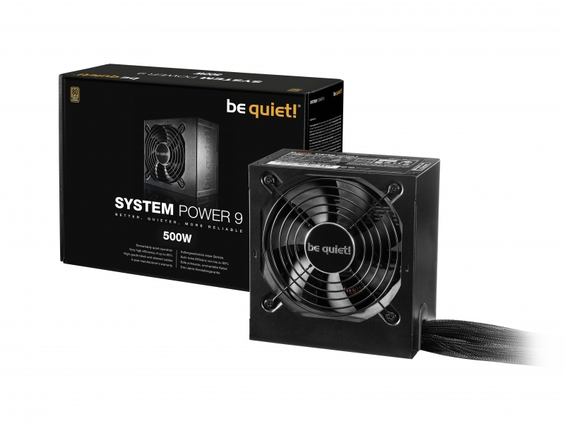 Блок питания be quiet! SYSTEM POWER 9 500W Bronze ATX BN246 — купить в интернет-магазине ОНЛАЙН ТРЕЙД.РУ