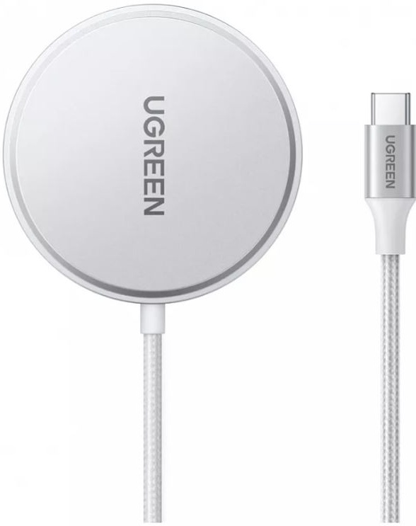 Беспроводное зарядное устройство UGREEN W703 15Вт, Qi2, MagSafe, белый(35565) UGREEN 35565 — купить по низкой цене в интернет-магазине ОНЛАЙН ТРЕЙД.РУ