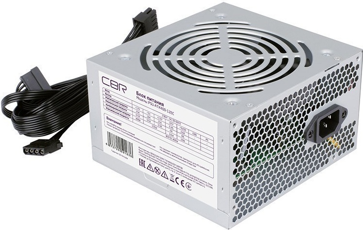 Блок питания CBR ATX PSU-ATX400-12EC 400W OEM — купить в интернет-магазине ОНЛАЙН ТРЕЙД.РУ