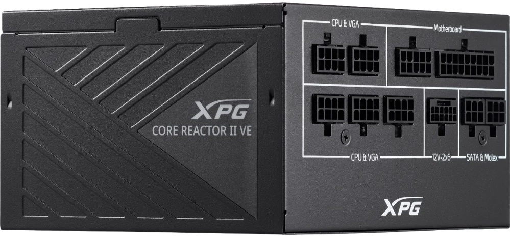 Блок питания XPG CORE REACTOR II VE 750W GOLD COREREACTORIIVE750G-BKCEU - низкая цена, доставка или самовывоз по Нижнему Новгороду. Блок питания ХПЖ CORE REACTOR II VE 750W GOLD купить в интернет магазине ОНЛАЙН ТРЕЙД.РУ