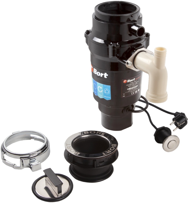 Измельчитель пищевых отходов Bort MASTER ECO 91275752 — купить по ...