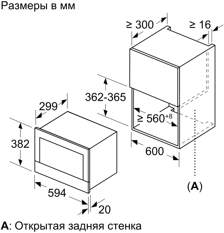 Схема встройки свч