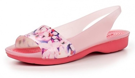 Crocs ColorBlock Soft Floral Flat W