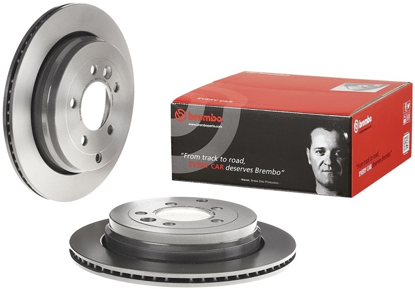 Диск тормозной (Сзади) Land Rover Discovery 04-17 / Range Rover Sport 05-13