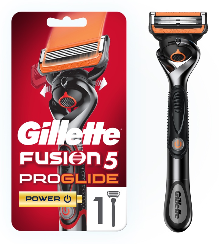 Бритвенный станок GILLETTE Fusion5 ProGlide Power, с 1 сменной кассетой ...