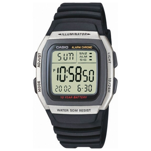 Наручные часы CASIO W-96H-1A CASIO COLLECTION- низкая цена, доставка или самовывоз по Самаре. Наручные часы Касио W-96H-1A Касио COLLECTION купить в интернет магазине ОНЛАЙН ТРЕЙД.РУ.