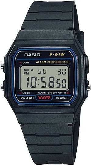 Наручные часы CASIO F-91W-1 — купить по низкой цене в интернет-магазине ОНЛАЙН ТРЕЙД.РУ