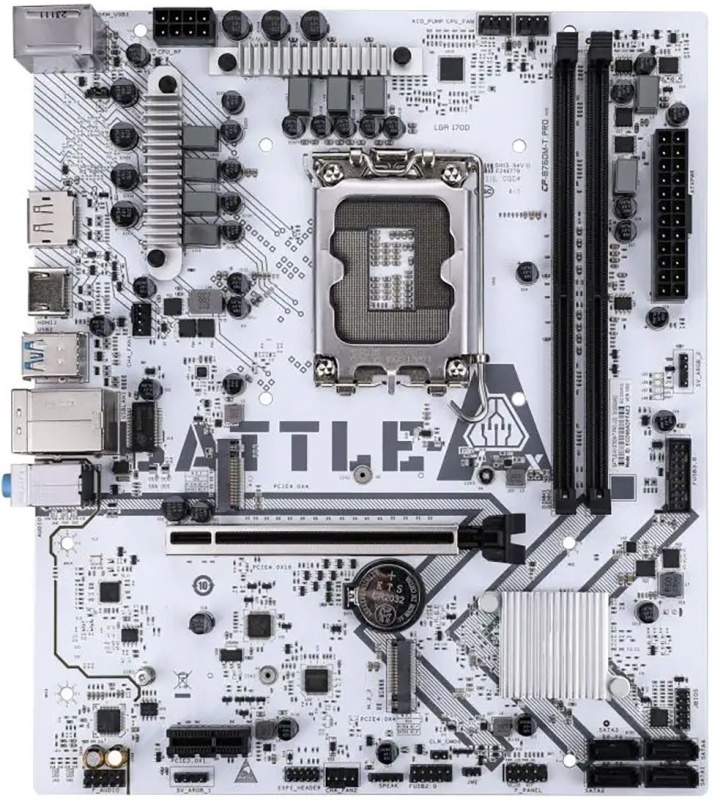 Материнская плата COLORFUL BATTLE-AX B760M-T PRO V20 (LGA1700, mATX) — купить по низкой цене в интернет-магазине ОНЛАЙН ТРЕЙД.РУ