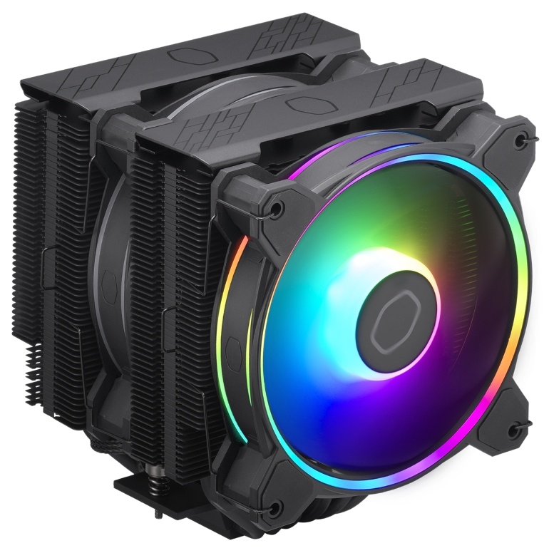Кулер для процессора Cooler Master Hyper 622 Halo Black (RR-D6BB-20PA-R1) — купить в интернет-магазине ОНЛАЙН ТРЕЙД.РУ