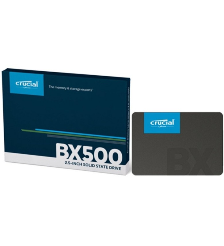SSD диск Crucial BX500, 500Гб, 2.5, SATA (CT500BX500SSD1) — купить