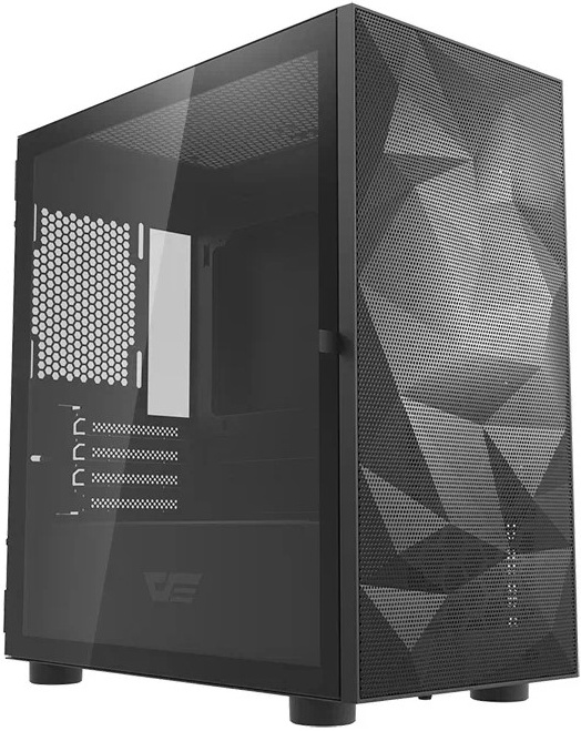 Корпус DARKFLASH DLM21 MESH mATX (черный) DLM21 MESH BLACK - низкая цена, доставка или самовывоз по Челябинску. Корпус Даркфлеш DLM21 MESH mATX (черный) купить в интернет магазине ОНЛАЙН ТРЕЙД.РУ