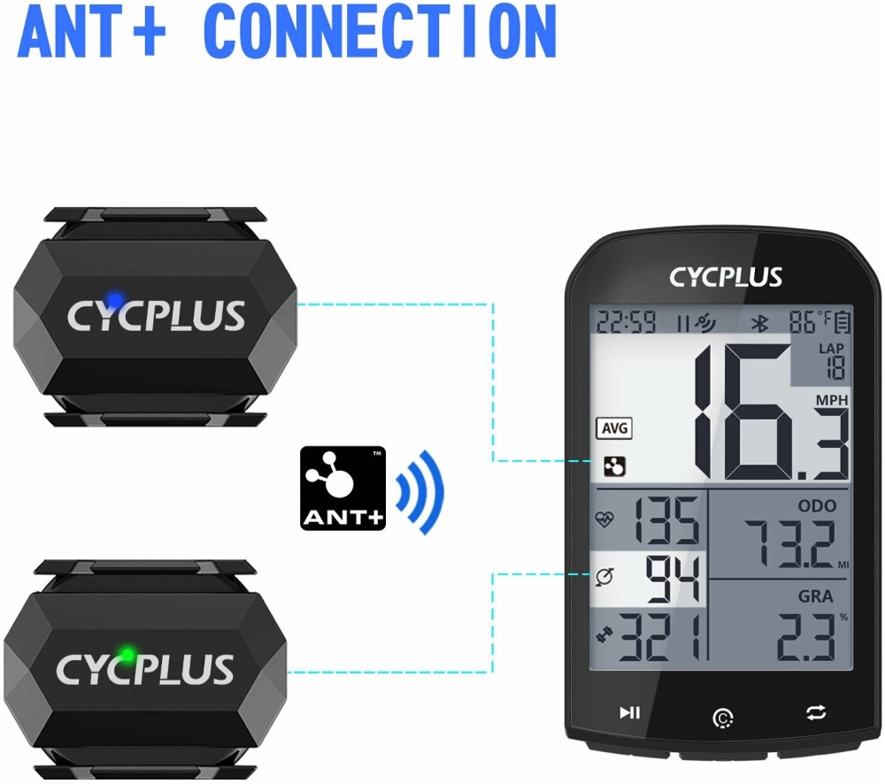 Купить датчик скорости и каденса Cycplus C3 CYC_C3 в интернет-магазине ...