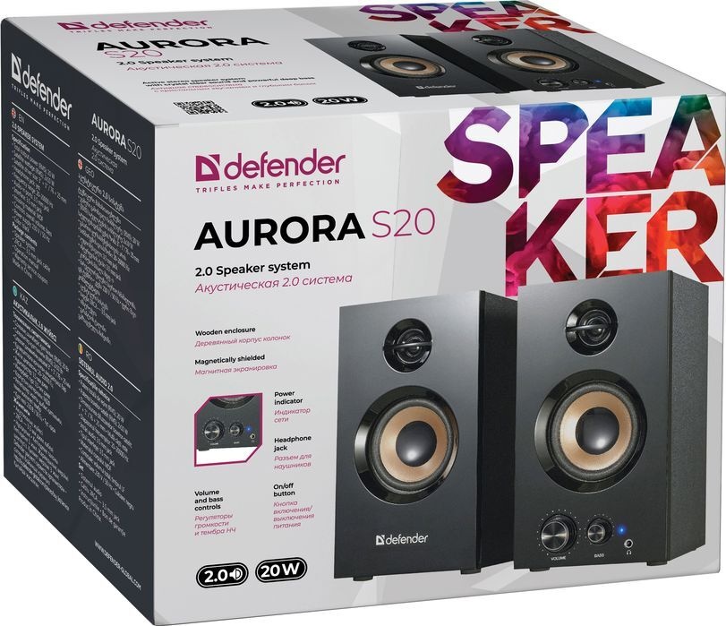 Колонки Defender Aurora S20 Купить