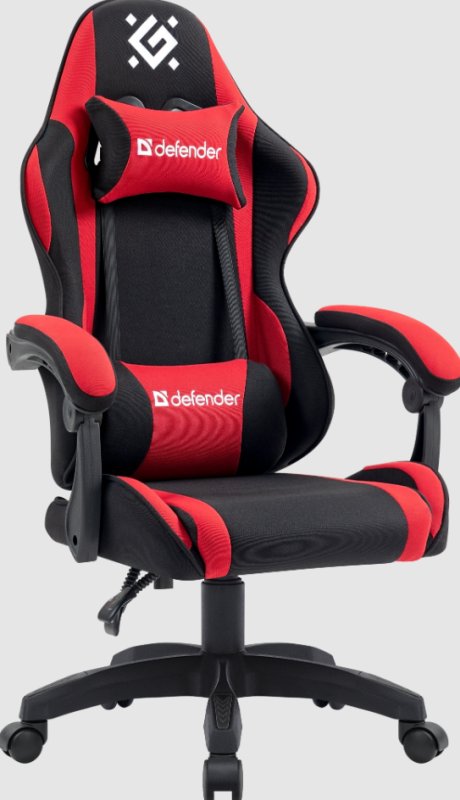 Игровое кресло DEFENDER Expert Черн/Красный,класс 3,ткань 64298 — купить по низкой цене в интернет-магазине ОНЛАЙН ТРЕЙД.РУ