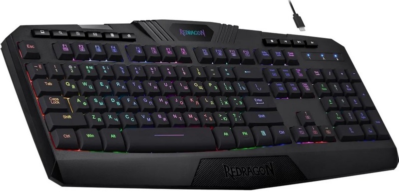 Клавиатура беспроводная Defender REDRAGON Harpe черный 78121 DEFENDER ...