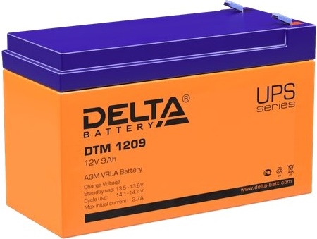 Аккумуляторная батарея для ИБП DELTA BATTERY DTM 1209 — купить в интернет-магазине ОНЛАЙН ТРЕЙД.РУ