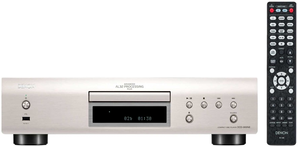 Проигрыватель CD Denon DCD-900NE, серебристый - купить в интернет-магазине ОНЛАЙН ТРЕЙД.РУ