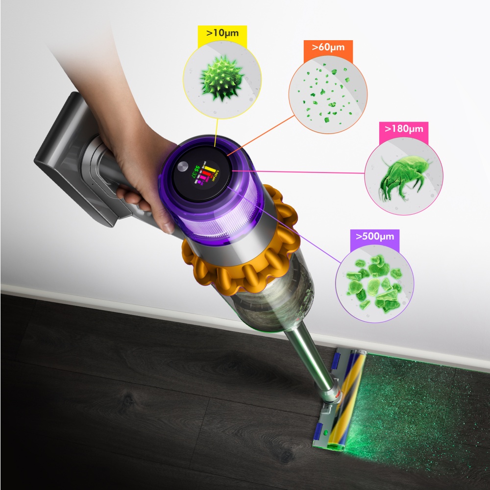 Пылесос Dyson V15 Detect Absolute 447033-01 — купить по низкой цене в ...