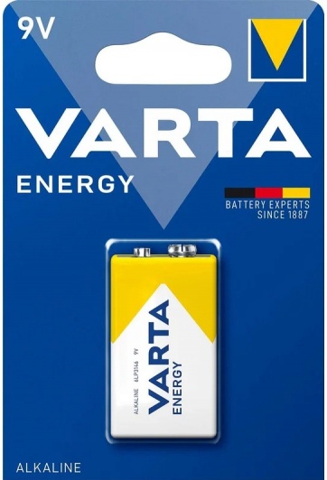 Элемент питания VARTA Energy 6LR6 9V бл 1 04122229411 - низкая цена, доставка или самовывоз по Калуге. Элемент питания Варта Energy 6LR6 9V бл 1 купить в интернет магазине ОНЛАЙН ТРЕЙД.РУ
