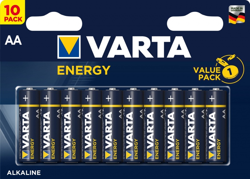 Элемент питания VARTA Energy LR6 AA бл 10 04106229491 - купить по выгодной цене в интернет-магазине ОНЛАЙН ТРЕЙД.РУ Санкт-Петербург