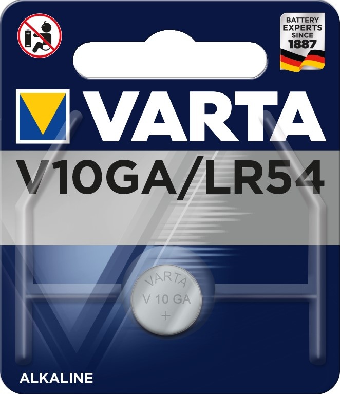 Купить элемент питания Varta Alkaline V10GA (LR54/ LR1130/ G10