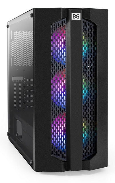 Корпус Miditower ExeGate EVO-9205 ATX, без БП, черный EX294966RUS- низкая цена, доставка или самовывоз по Екатеринбургу. Корпус Miditower Эксегейт EVO-9205 ATX, без БП, черный EX294966RUS купить в интернет магазине ОНЛАЙН ТРЕЙД.РУ