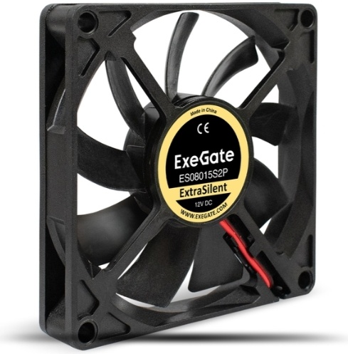 Вентилятор для корпуса ExeGate ExtraSilent ES08015S2P 12В DC 80x80x15мм EX295233RUS- купить по выгодной цене в интернет-магазине ОНЛАЙН ТРЕЙД.РУ Орёл