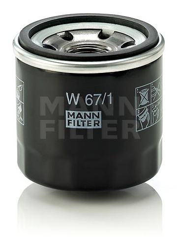 Фильтр масляный MANN-FILTER W 67/1 — купить в интернет-магазине ОНЛАЙН ТРЕЙД.РУ